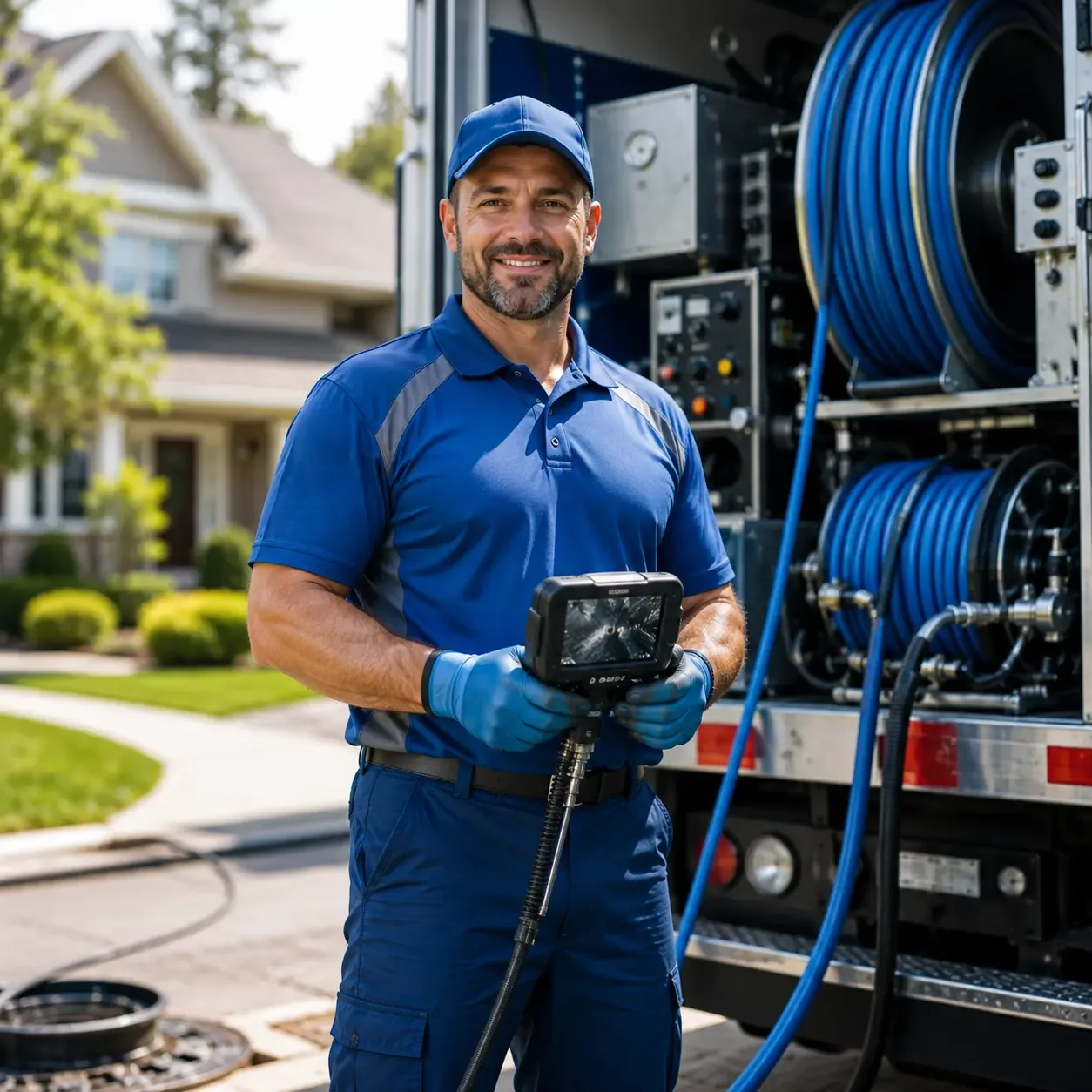 Local outdoor drain cleaning specialists in Middlebury, CT